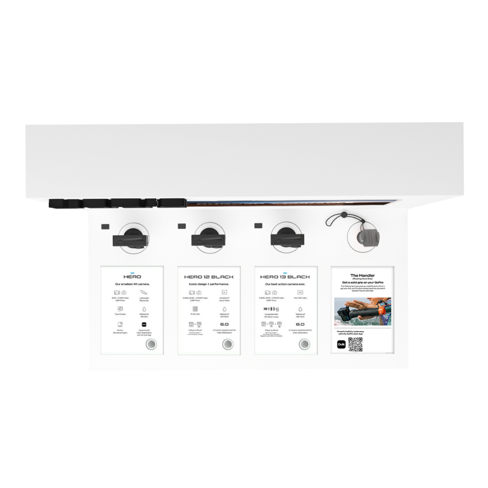 3C1A 2’ Freestanding Display without Doors – Single-sided (POPSTD2-APAC-002) - Image 3