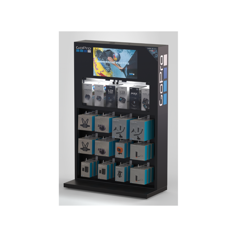 3FT Display – Double-sided – Black